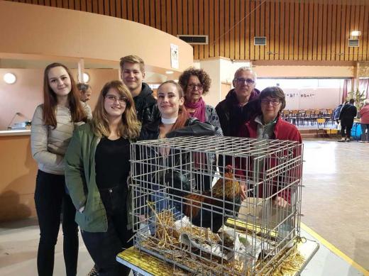 Groupe d'étudiants slovaques